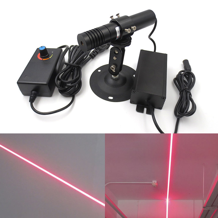 638nm 4500mW Red Adjustable Laser Module Line High Power Laser Beam Φ22x110mm